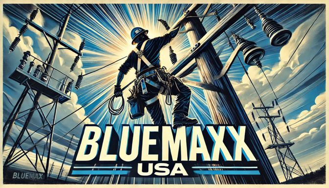 Bluemax USA lineman art