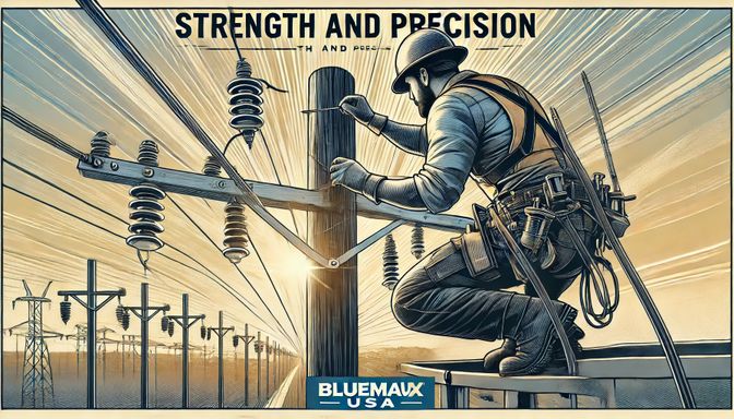 Bluemax USA lineman art