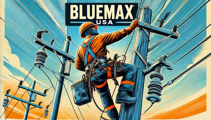 Bluemax USA lineman art