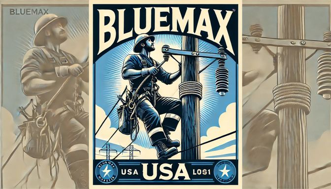 Bluemax USA lineman art
